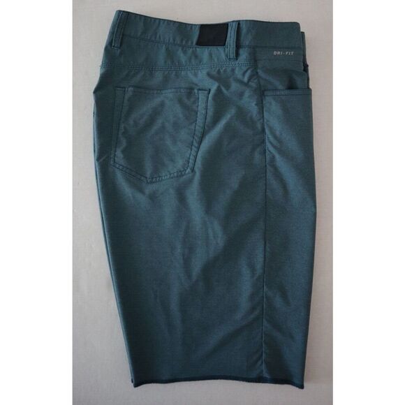 Nike SB 596358-359 Men's Sz 36 Teal Fremont Dri-FIT Stretch 5 Pocket Shorts - Picture 9 of 10